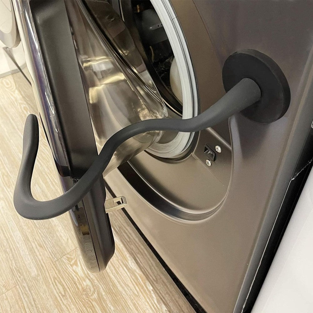 Magnetic Front Load Washer Door Prop Washing Machine Door Holder Tool - Black