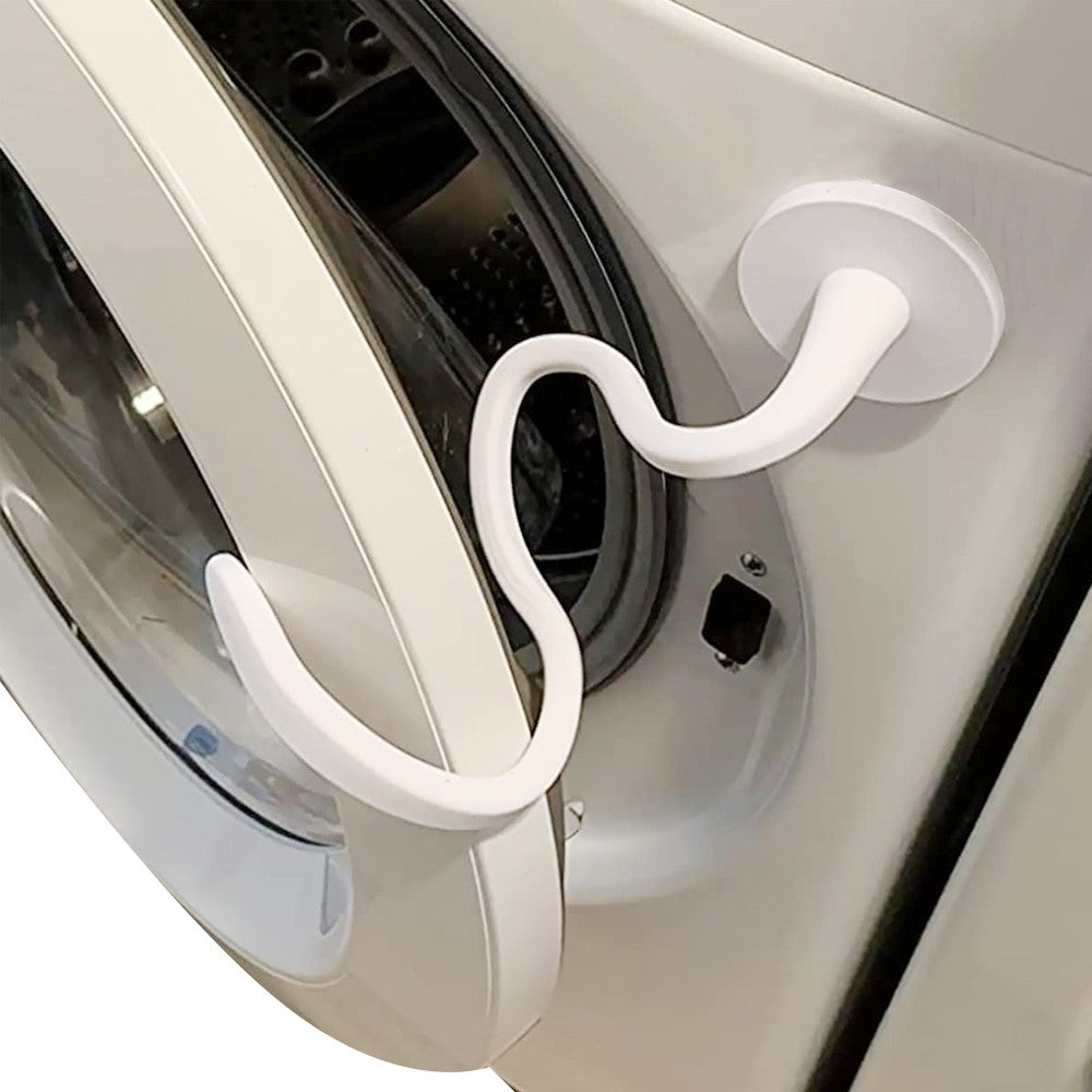 Magnetic Front Load Washer Door Prop Washing Machine Door Holder Tool - White
