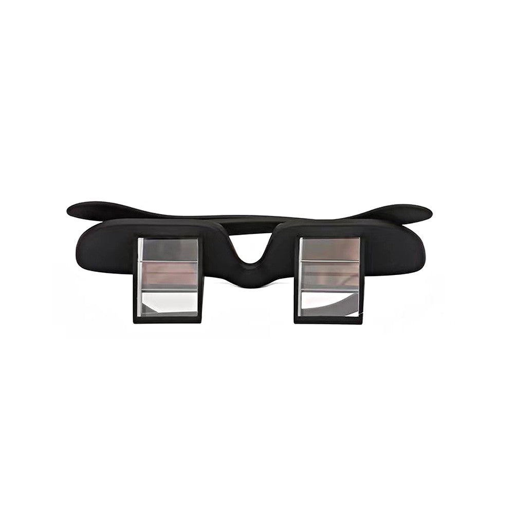Lazy Reader Glasses Horizontal Reading Prism Spectacles for Laying Down Reading