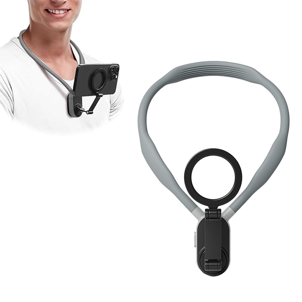 Magnetic Neck Mount Phone Holder Hands-free Vlog Selfie Holder