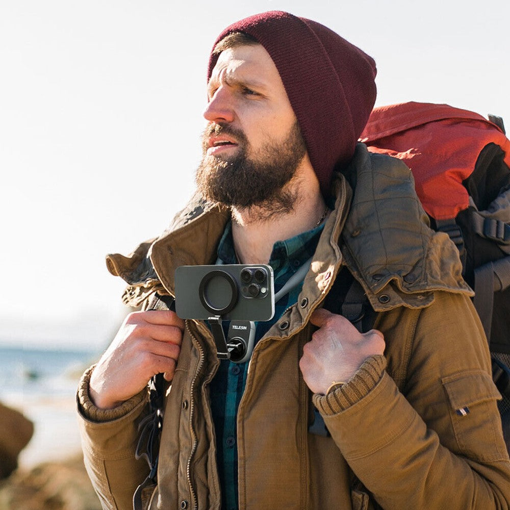 Magnetic Neck Mount Phone Holder Hands-free Vlog Selfie Holder