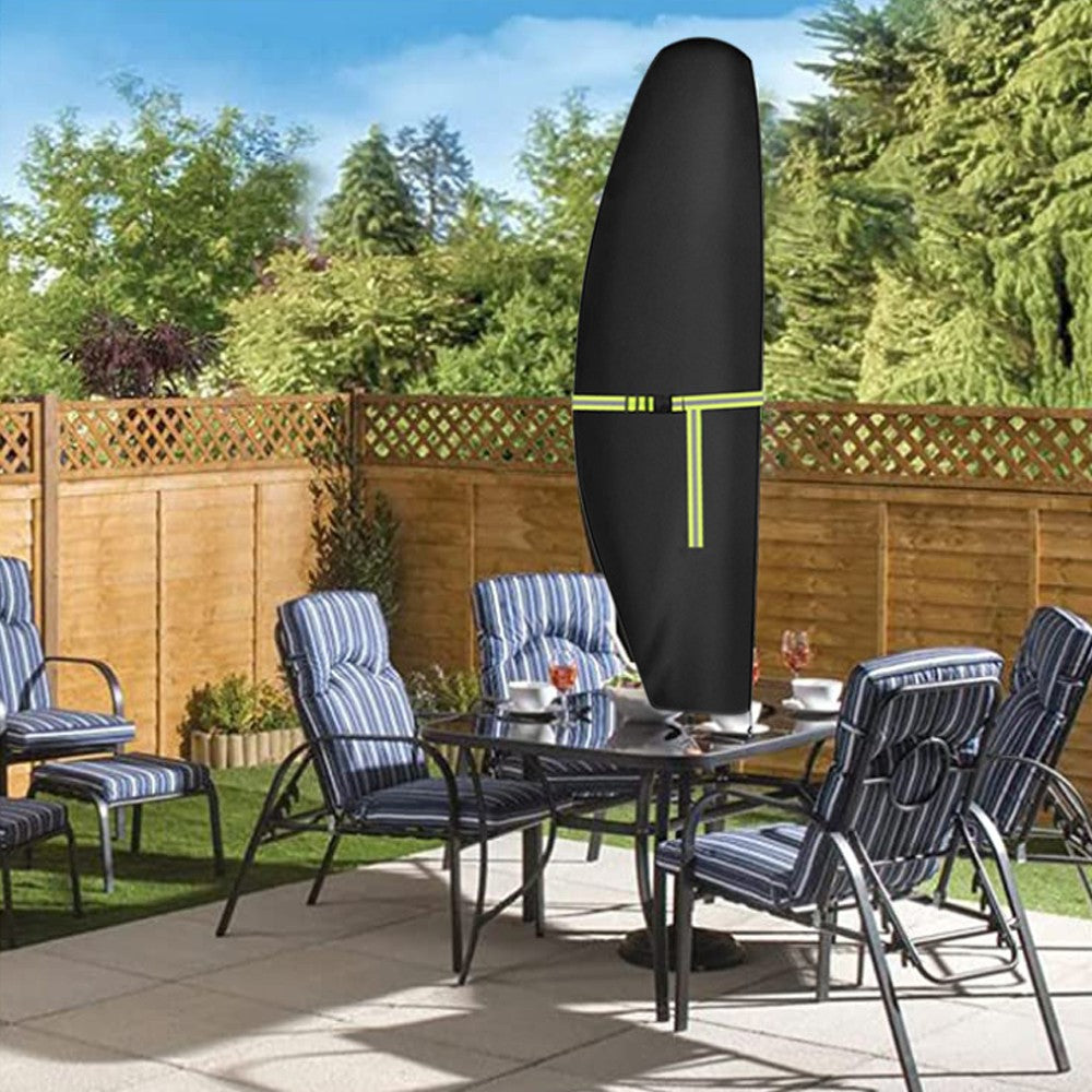 Parasol Banana Umbrella Cover Outdoor Garden Patio Umbrella Shield - L