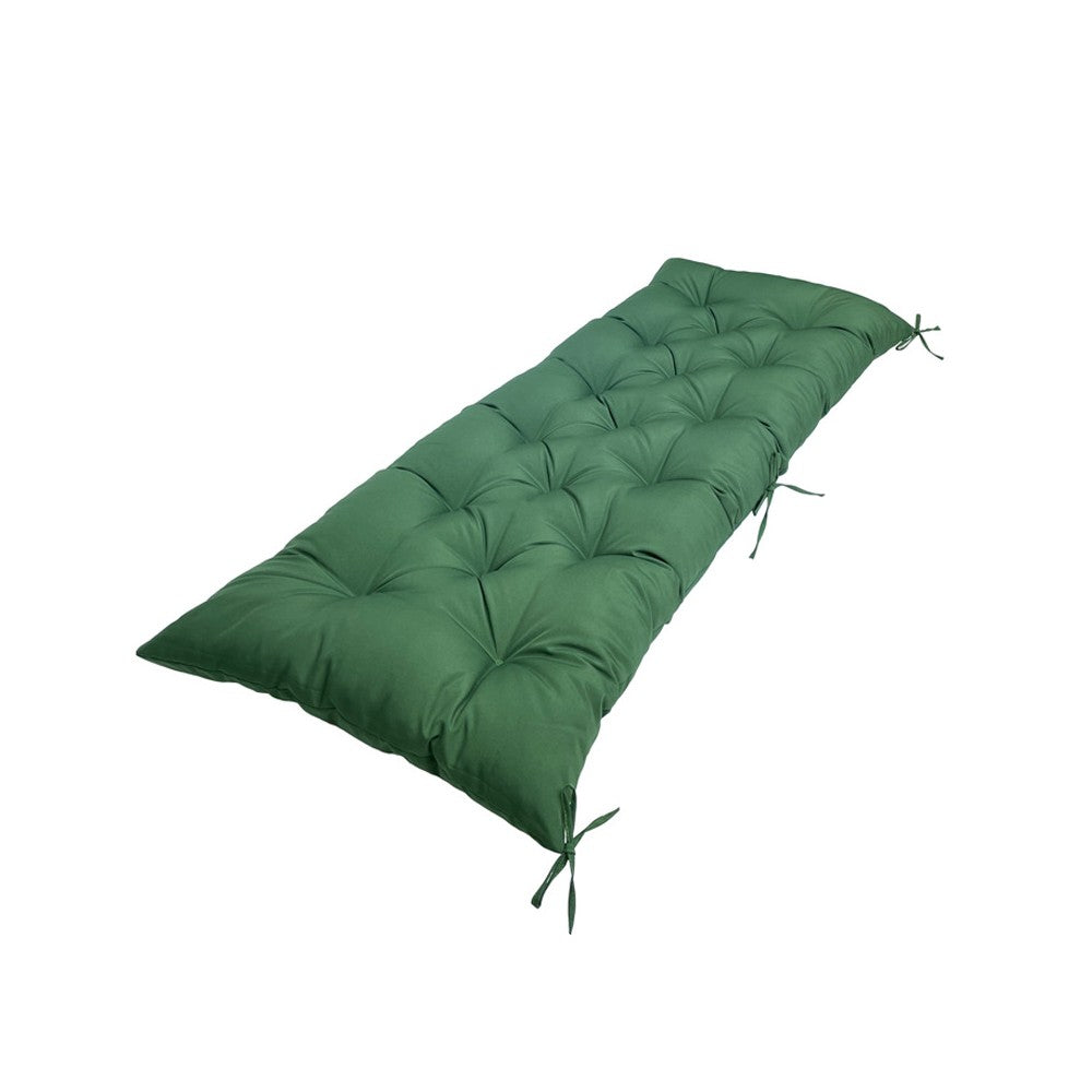 150x50cm Water-resistant Garden Bench Pad Swing Chair Cushion - Green