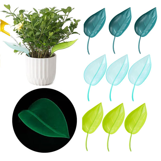 9Pcs Plant Pot Watering Funnel Color Leaf Plant Watering Devices
