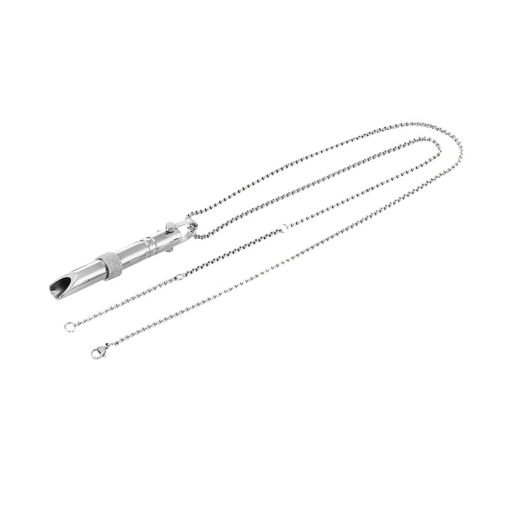 2Pcs Mindful Breathing Necklace Anxiety Relief with Cleaning Brush