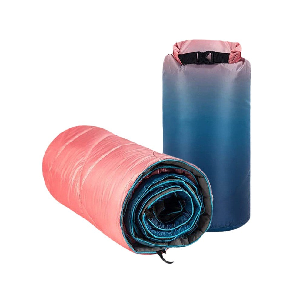 200x145cm Outdoor Puffy Camping Blanket Lightweight Water-resistant Travel Quilt