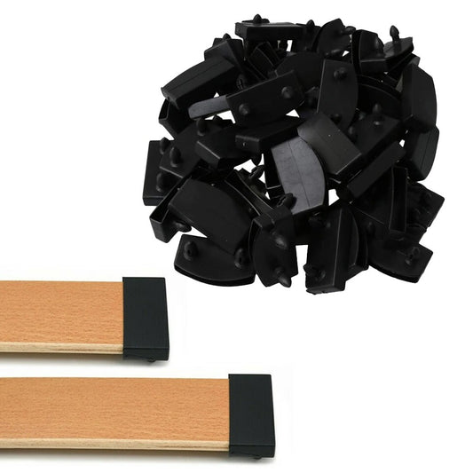 35Pcs Bed Slats Plastic Cap Holders Centre Ends Replacement Fixings