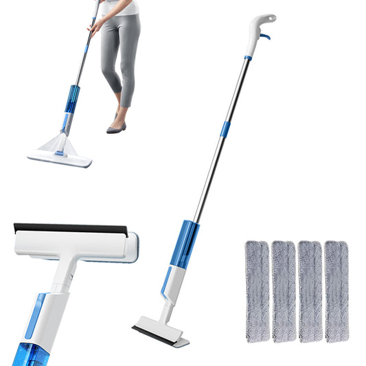 2 in 1 Squeegee for Window Cleaning with Spray Glass Scraping Window Mopping