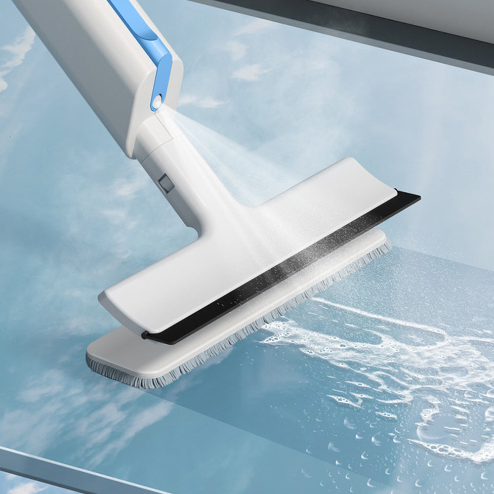 2 in 1 Squeegee for Window Cleaning with Spray Glass Scraping Window Mopping