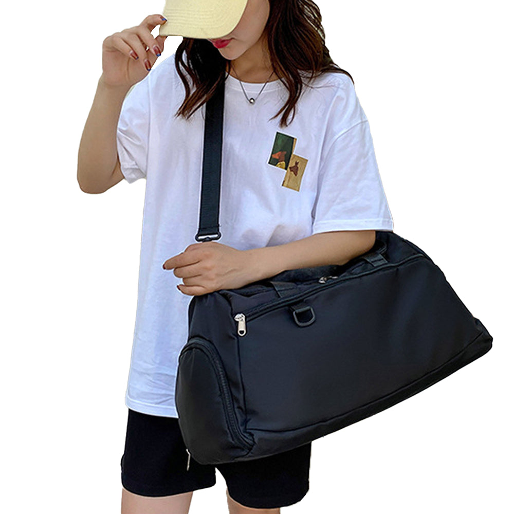 Travel Duffle Bag Under Seat Carry On Cabin Bag - Black