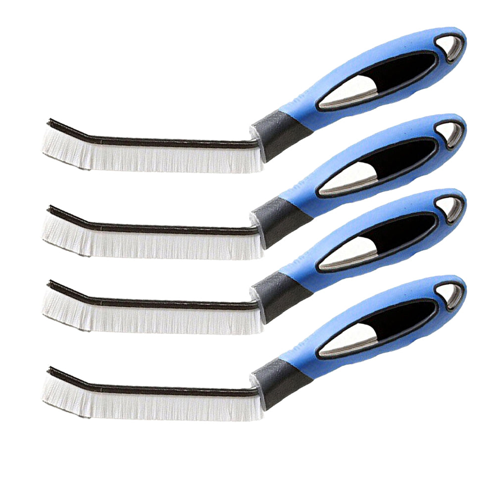 4Pcs Hard Bristle Recess Crevice Cleaning Brush Household Car Kitchen Gap Tool
