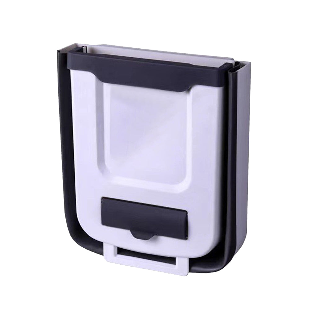 7L Hanging Kitchen Trash Can Foldable Waste Bin for Kitchen
