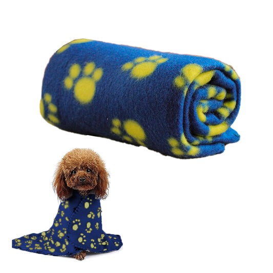 Cozy Soft Dog Pet Blanket for Couch Protection - Blue