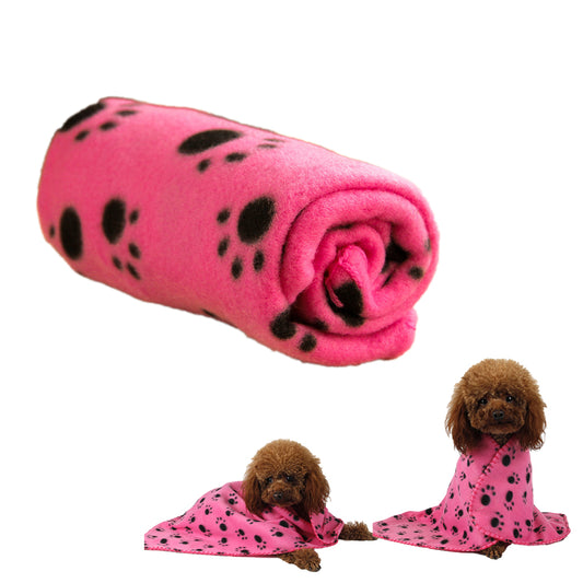 Cozy Soft Dog Pet Blanket for Couch Protection - Pink