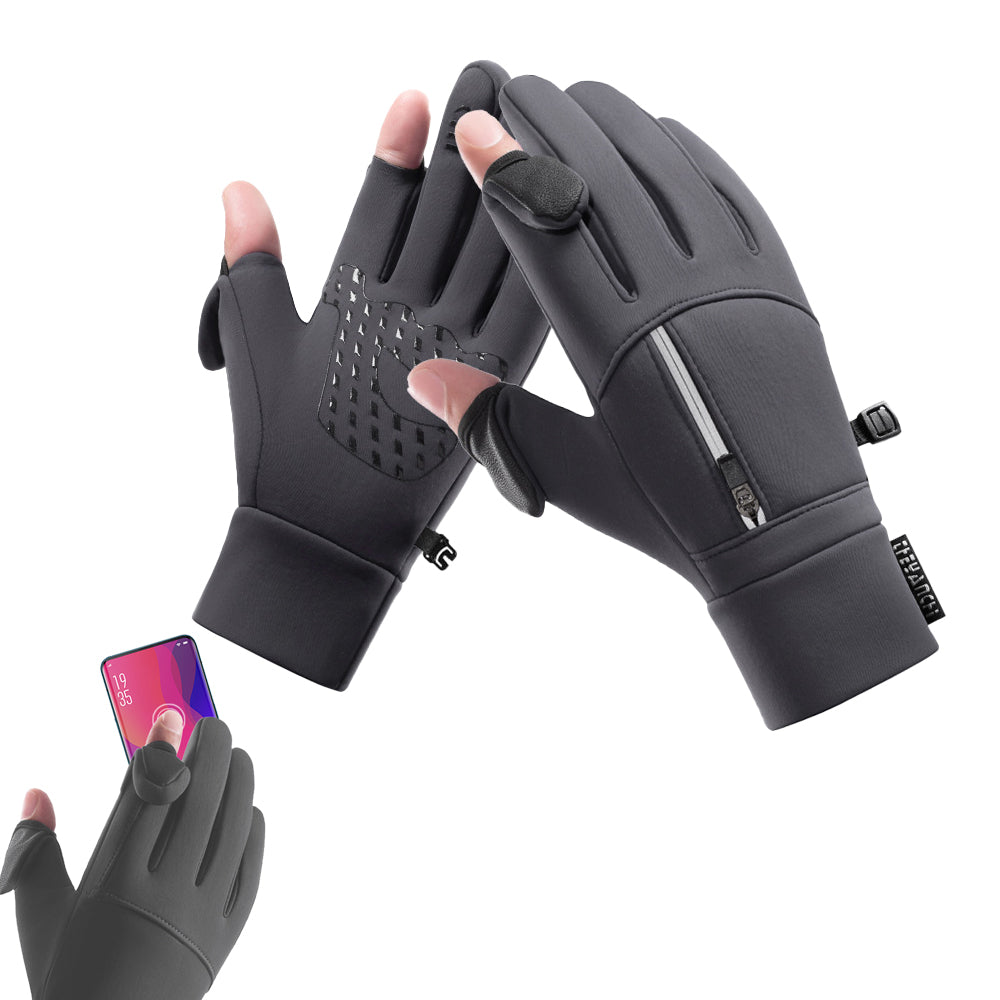 Winter Thermal Gloves Touch Screen Water-resistant Warm Cycling Gloves - ST2-L