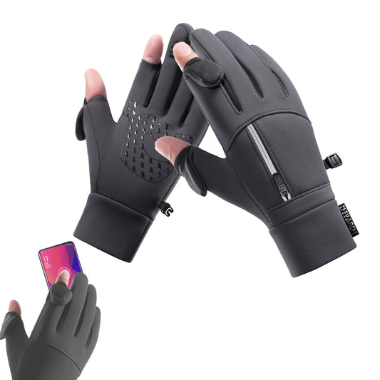 Winter Thermal Gloves Touch Screen Water-resistant Warm Cycling Gloves - ST2-L