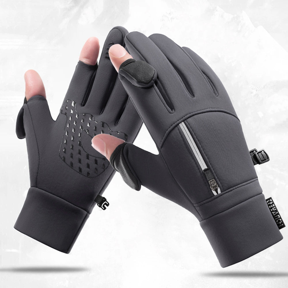 Winter Thermal Gloves Touch Screen Water-resistant Warm Cycling Gloves - ST2-L