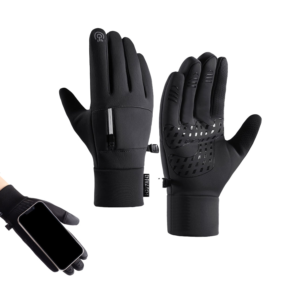 Winter Thermal Gloves Touch Screen Water-resistant Warm Cycling Gloves - ST3-M