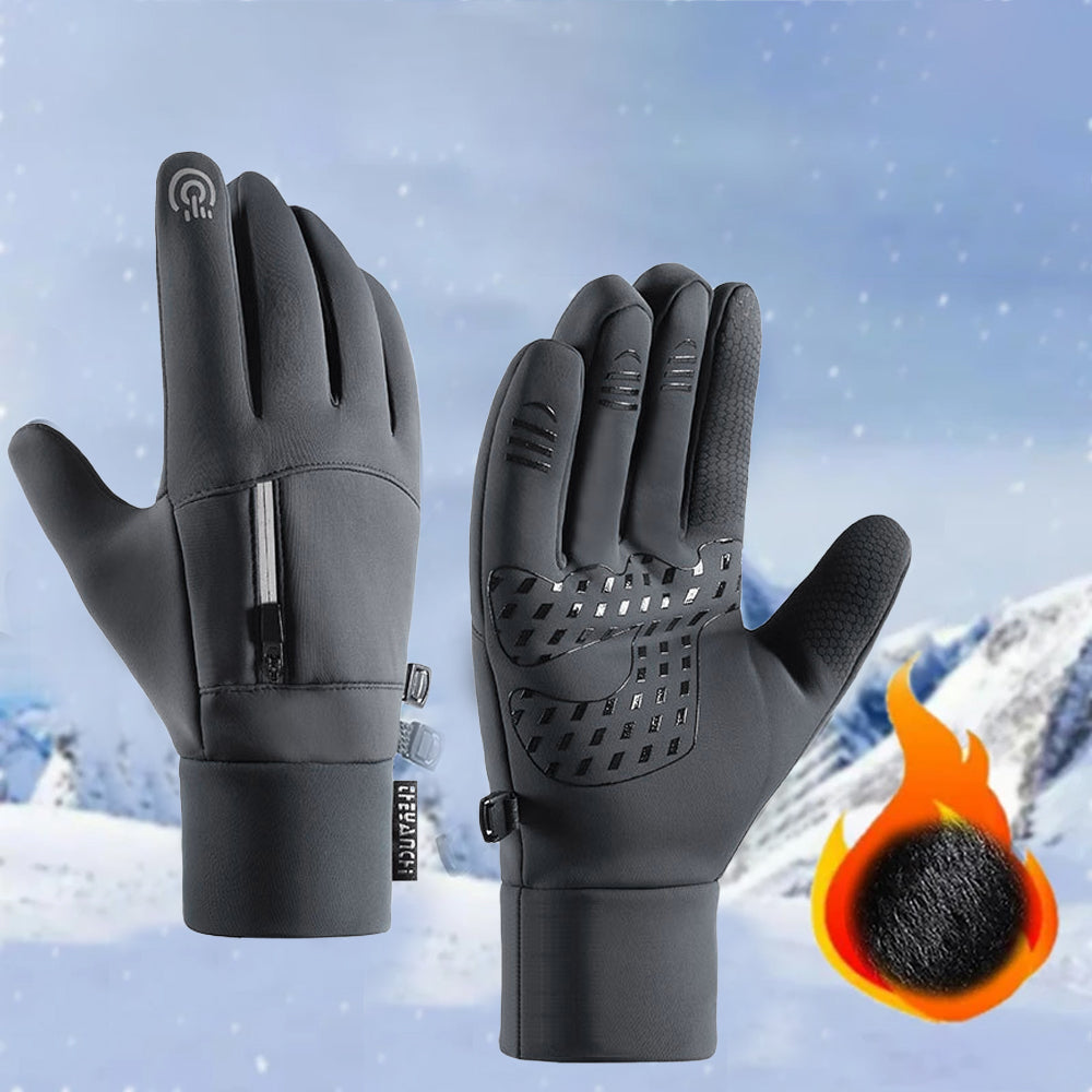 Winter Thermal Gloves Touch Screen Water-resistant Warm Cycling Gloves - ST4-M