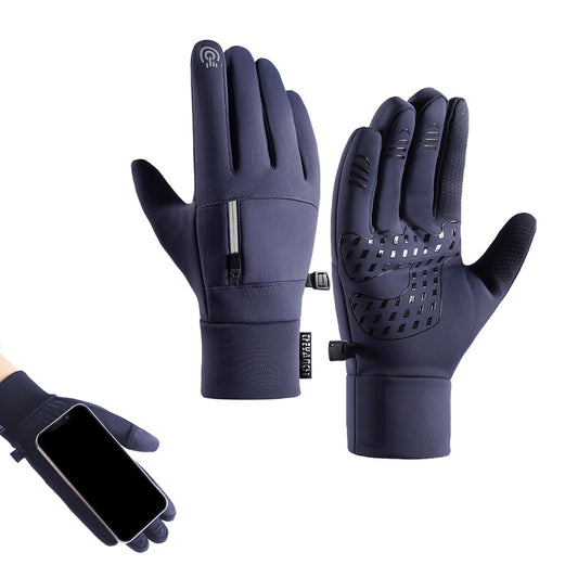 Winter Thermal Gloves Touch Screen Water-resistant Warm Cycling Gloves - ST5-M