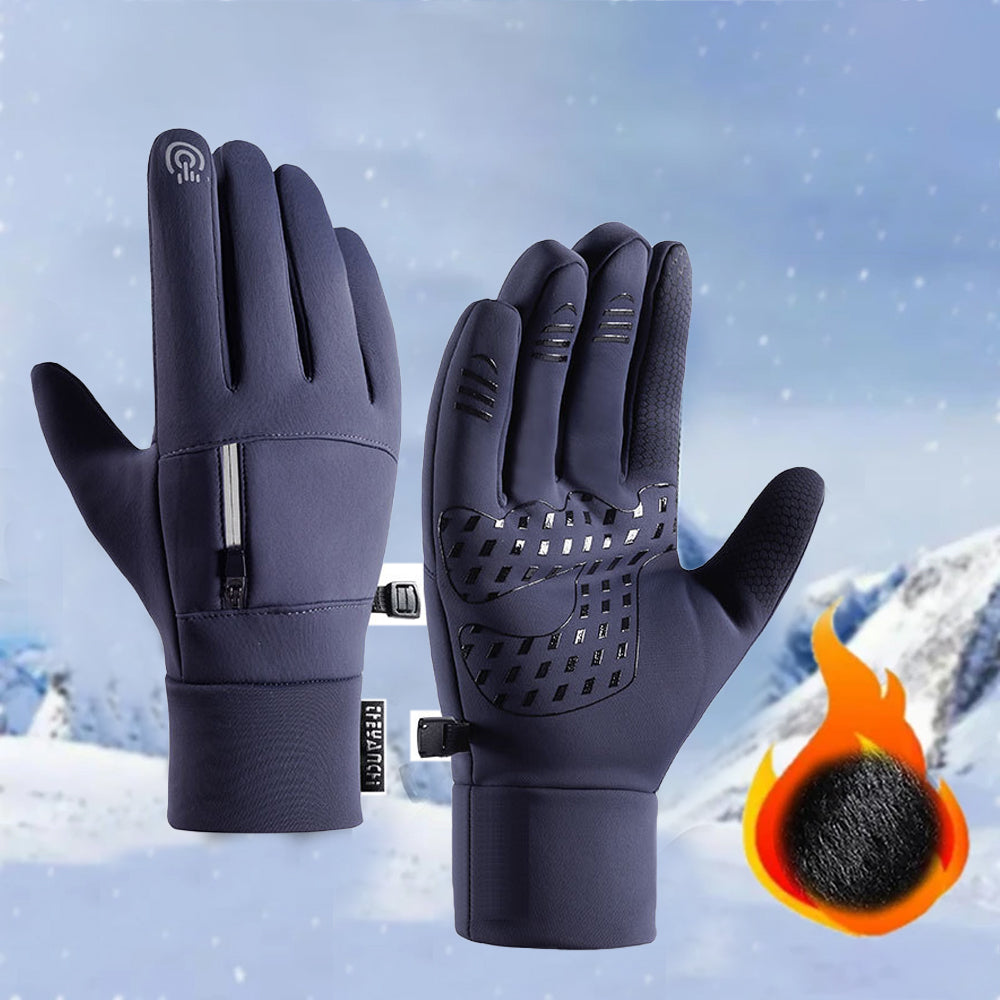 Winter Thermal Gloves Touch Screen Water-resistant Warm Cycling Gloves - ST5-L