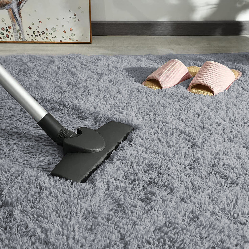 60x160cm Super Soft Shaggy Rug Fluffy Carpets Non Slip Hallway Runner Rug Grey