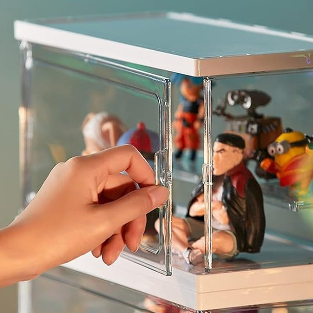 Transparent Storage Box Perfume Display Stand Dust Proof Cosmetics Display Case