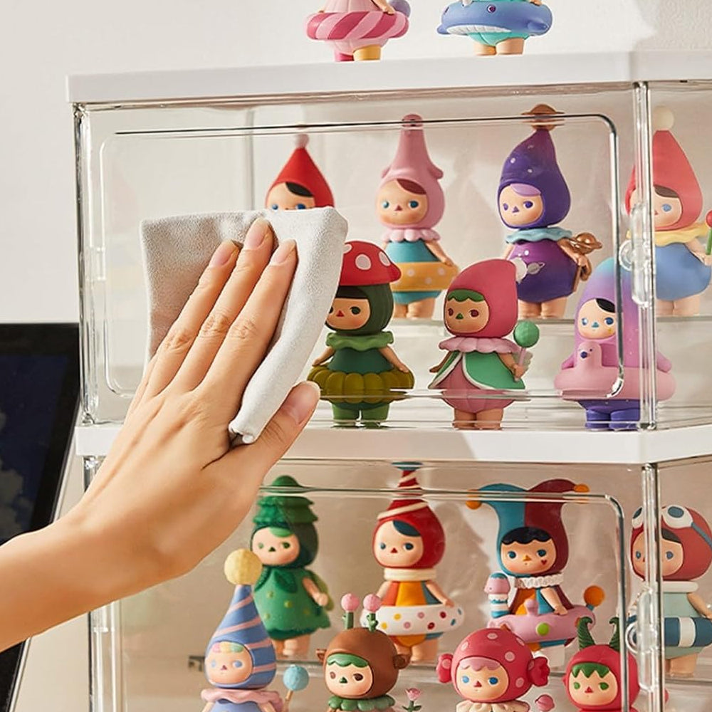 Transparent Storage Box Perfume Display Stand Dust Proof Cosmetics Display Case