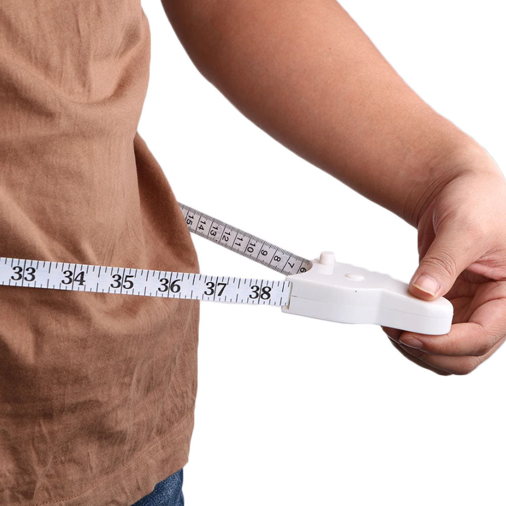 2 X Body Tape Measure 150cm Retractable Measuring Tape Tape Measure for Body