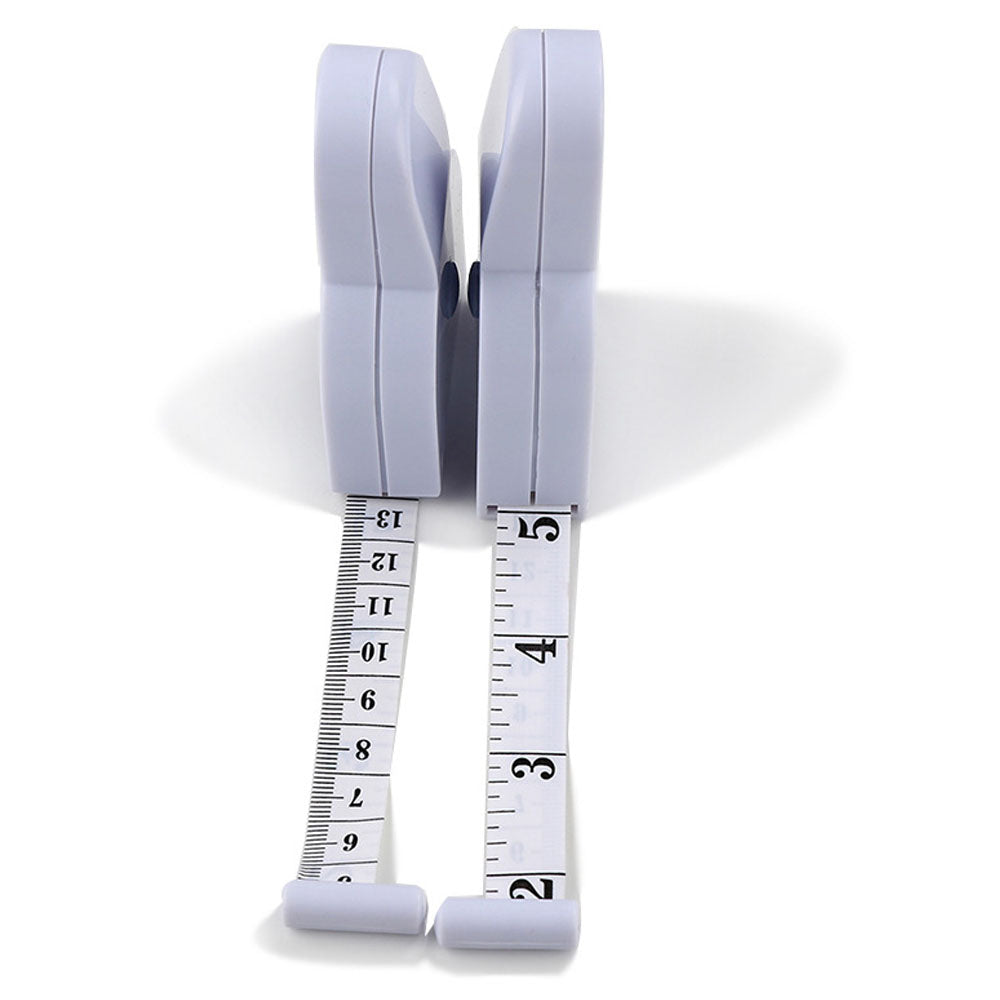 2 X Body Tape Measure 150cm Retractable Measuring Tape Tape Measure for Body