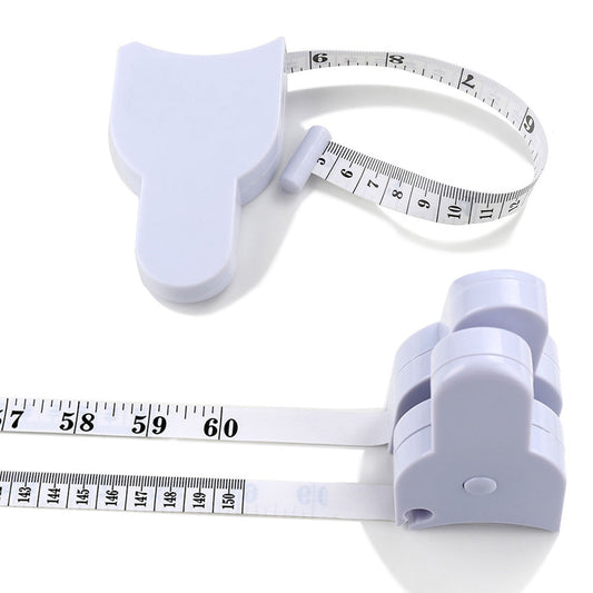 2 X Body Tape Measure 150cm Retractable Measuring Tape Tape Measure for Body