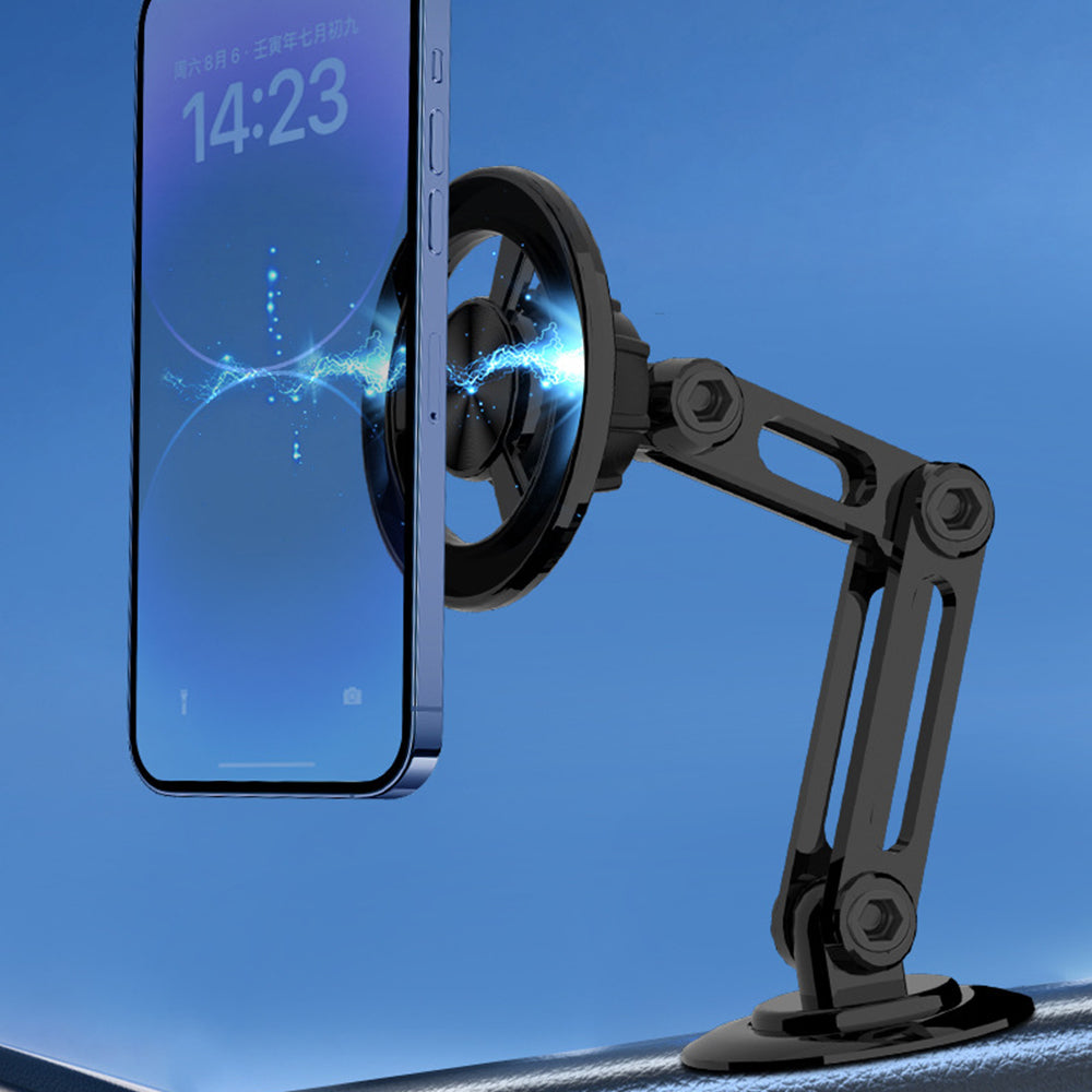 Fit for MagSafe Magnetic Car Mount Long Adjustable Arm Phone Holder