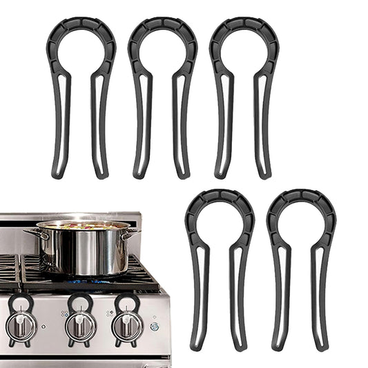 5Pcs Gas Stove Knob Locks Baby Proof Oven Knob Safety Covers