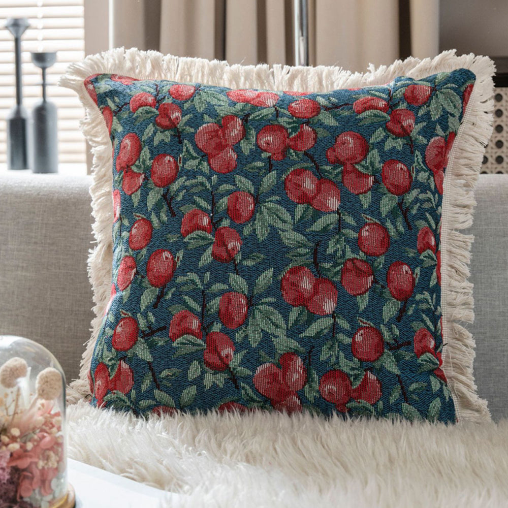 4 X Fringe Tassels Throw Pillow Cover Print Cushion Case Pillowcase 45x45cm