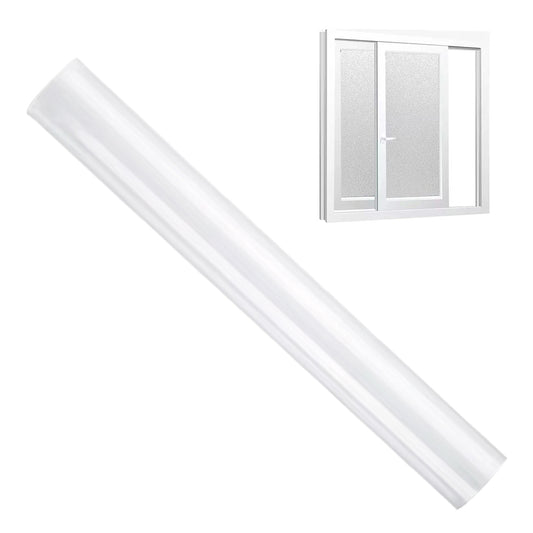 50cmx1m Clear Frosted Home Window Glass Removable Privacy Film