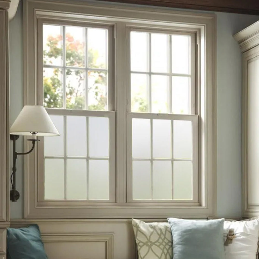 3Pcs 50cmx1m Clear Frosted Home Window Glass Removable Privacy Film