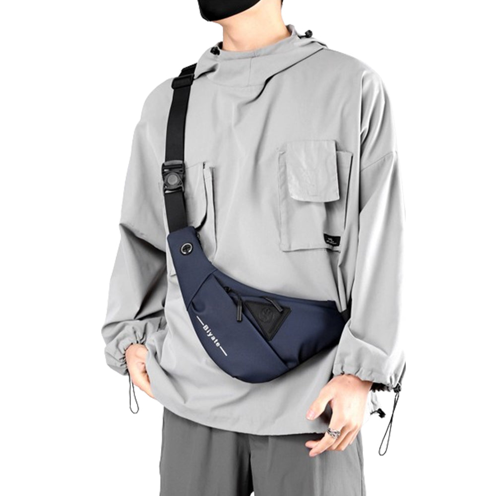 Crossbody Anti-Theft Shoulder Bag Chest Bag Blue