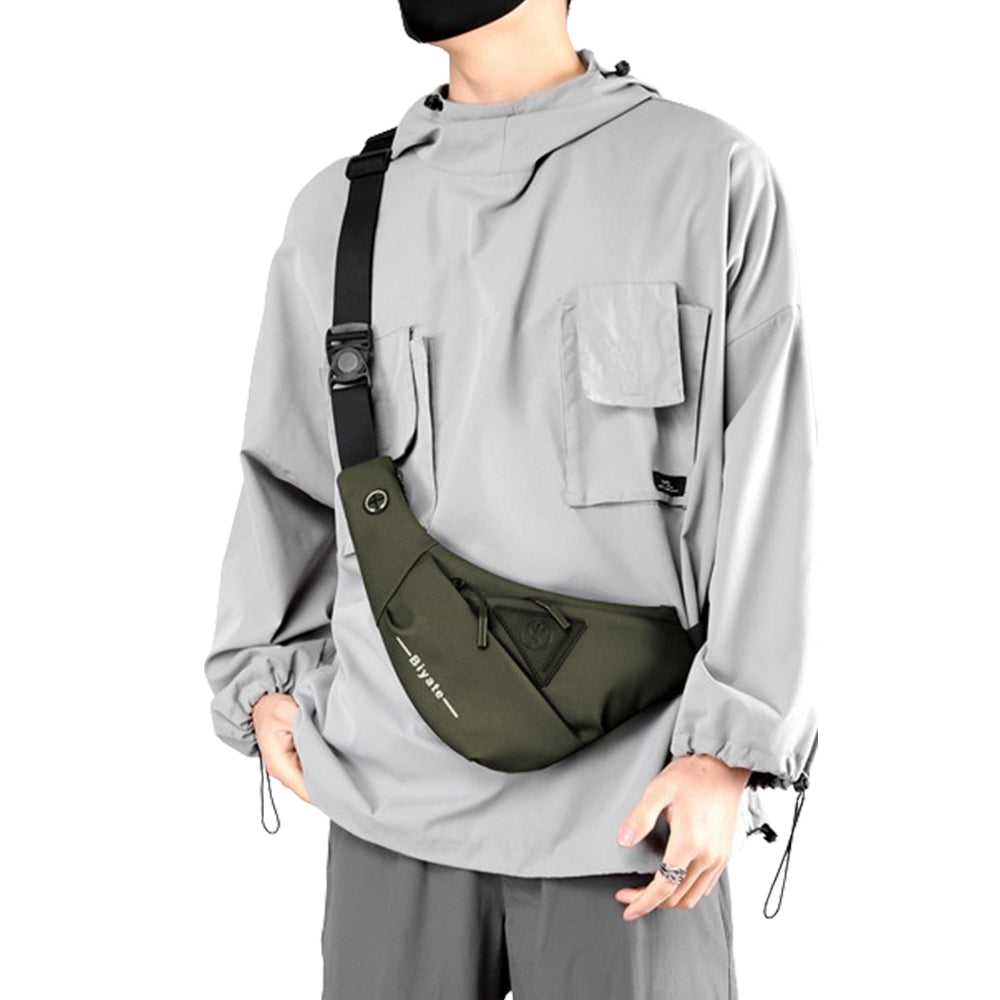 Crossbody Anti-Theft Shoulder Bag Chest Bag Green
