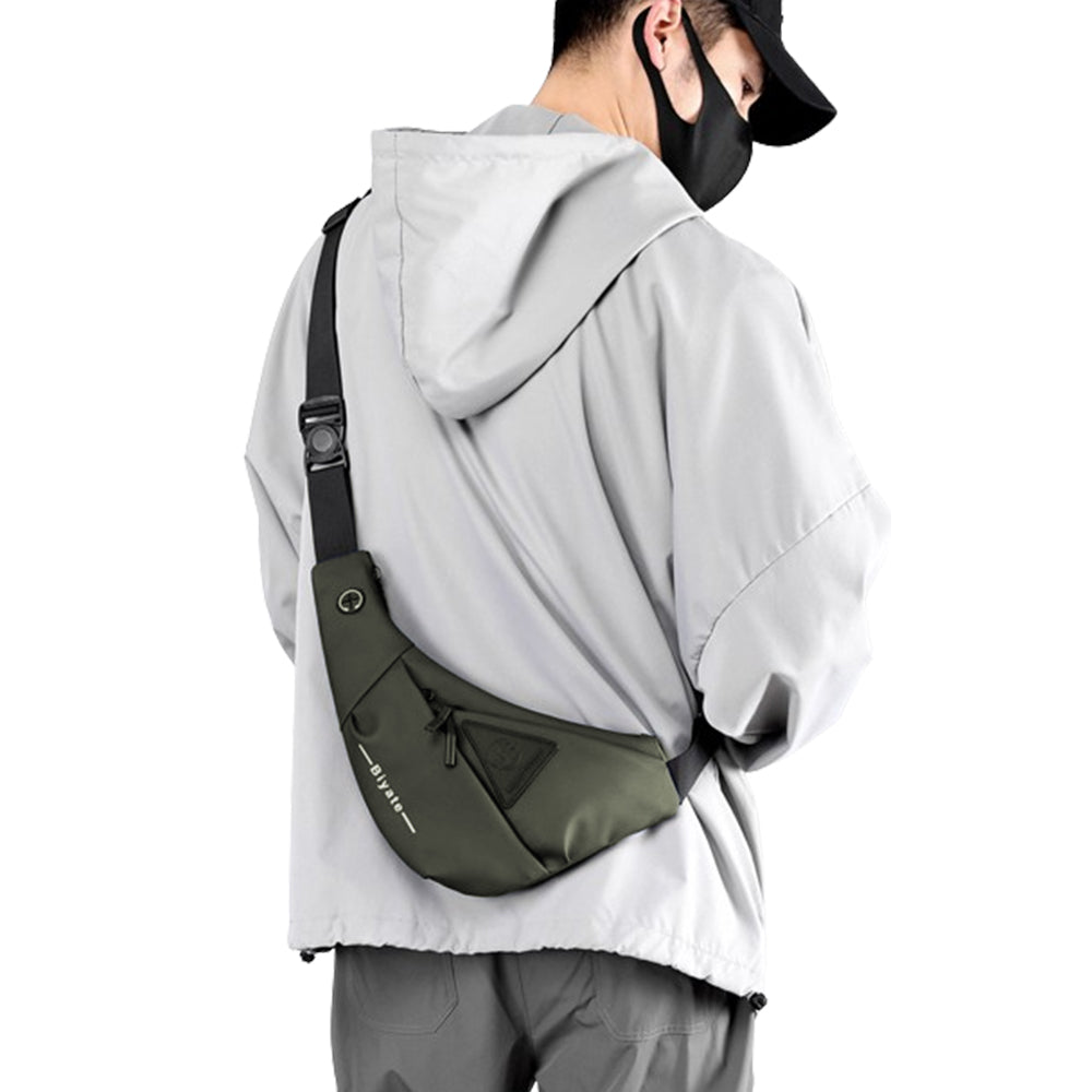 Crossbody Anti-Theft Shoulder Bag Chest Bag Green