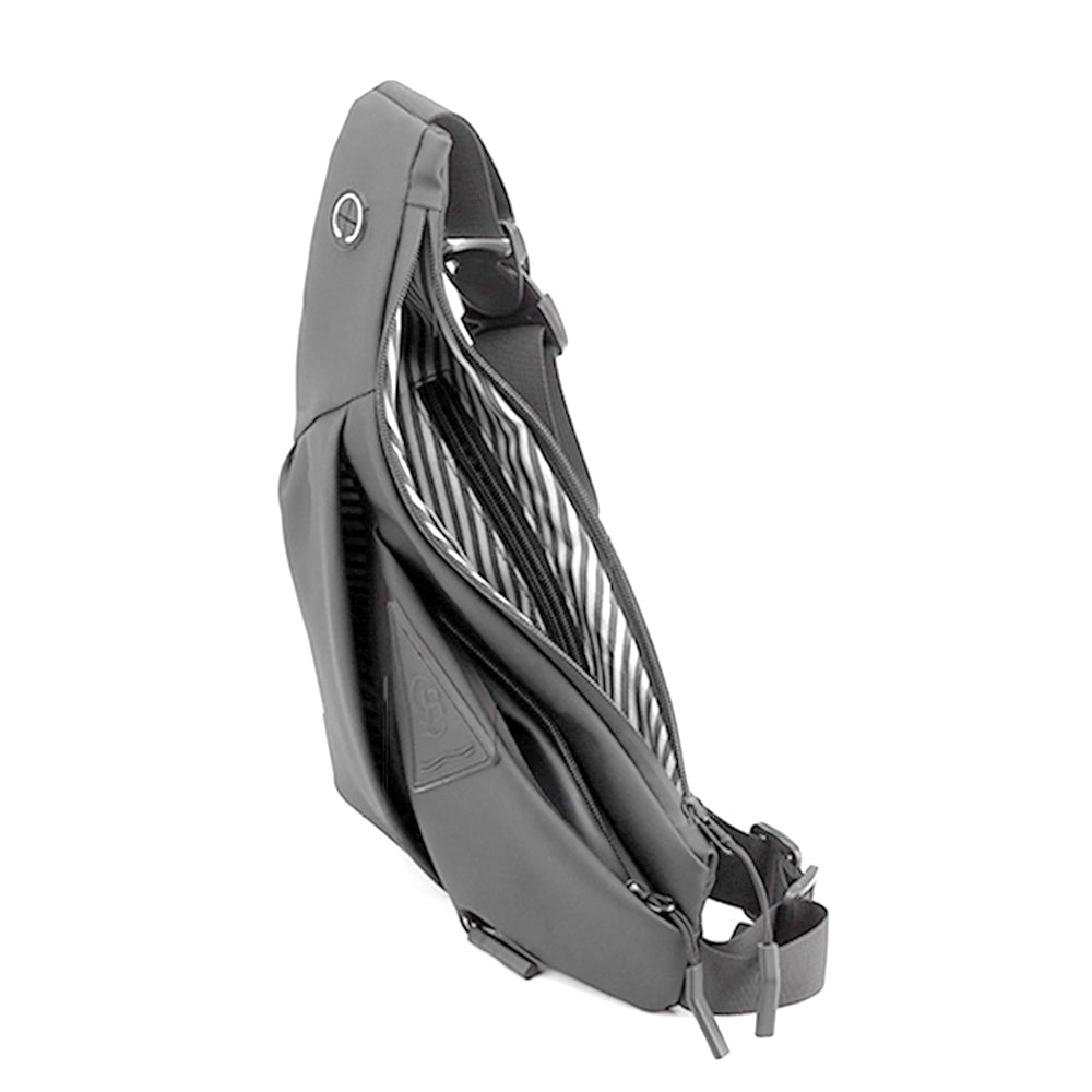 Crossbody Anti-Theft Shoulder Bag Chest Bag Grey