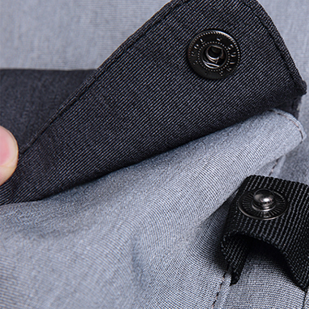 Large Capacity Anti-Theft Travel Backpack School Bag with USB charging Grey