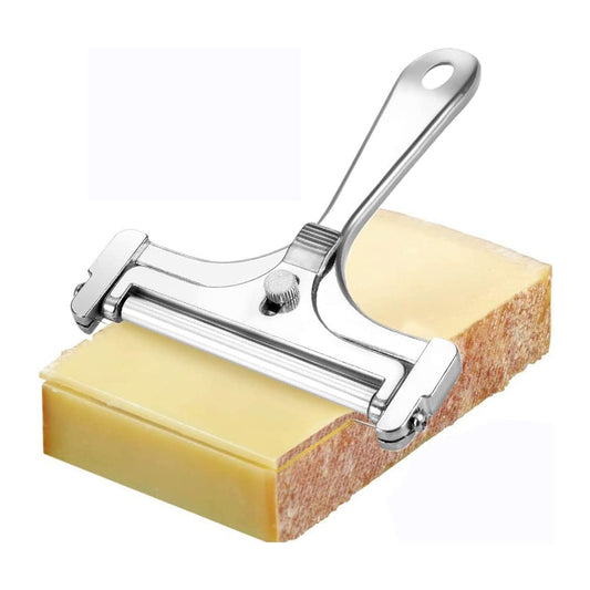 Adjustable Cheese Slicer Stainless Steel Wire Cheese Cutter for Kitchen Cooking