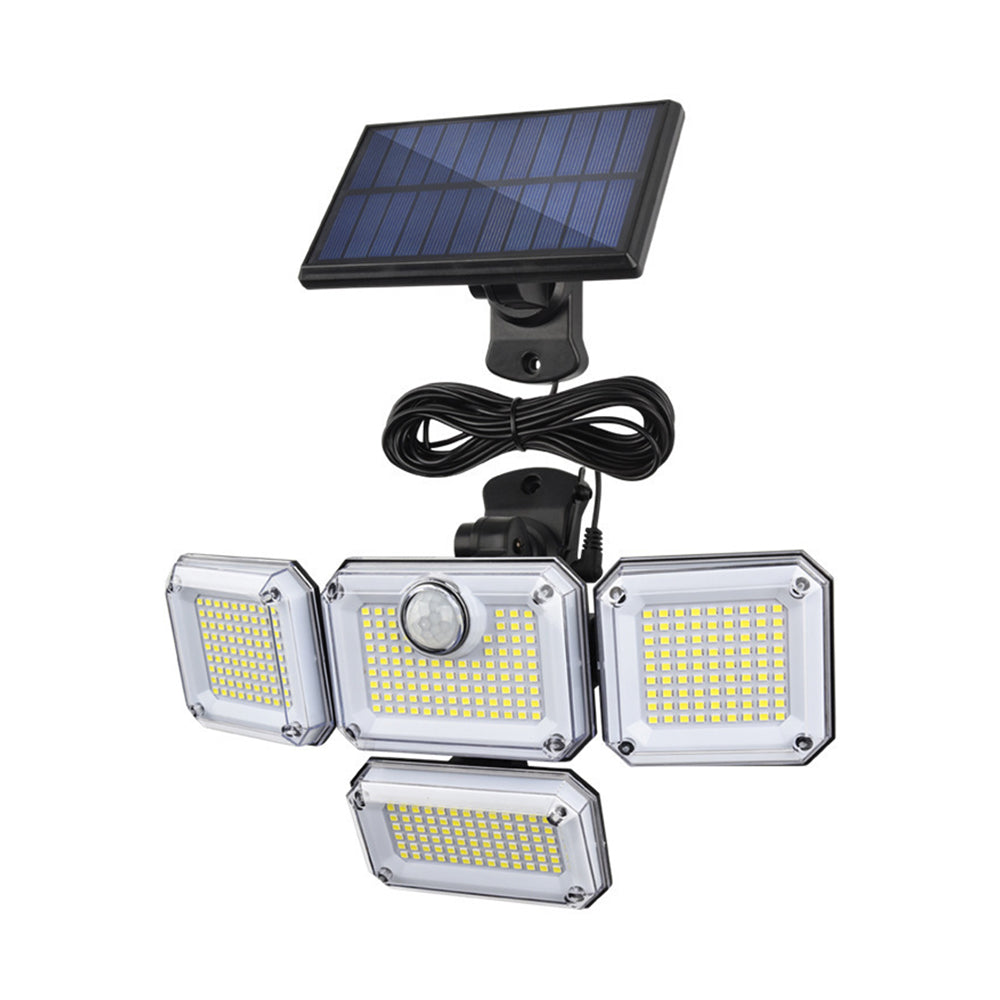 333 LED Solar Lights Outdoor Waterproof Motion Sensor Security Garage Lamp