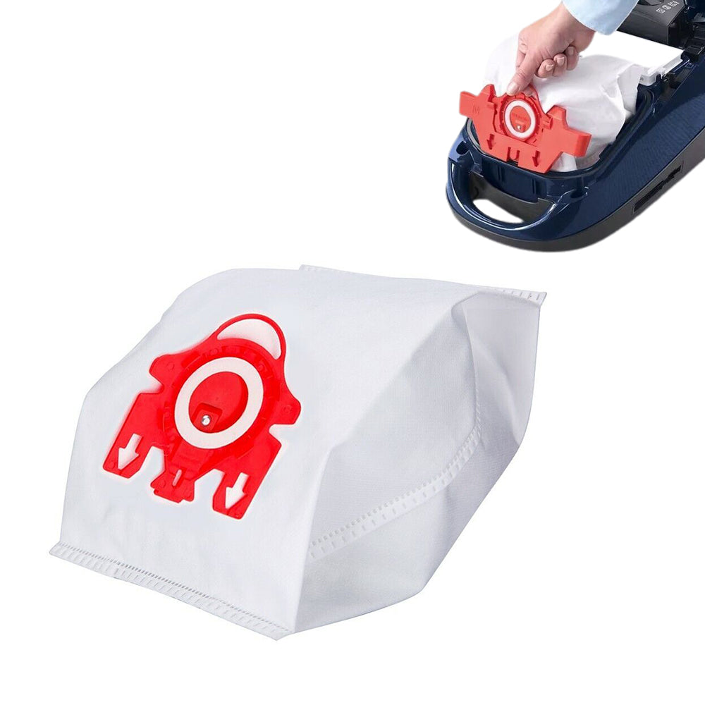 10Pcs Vacuum Replacement Dust Bags for Miele Vacuum Cleaner Bags Red