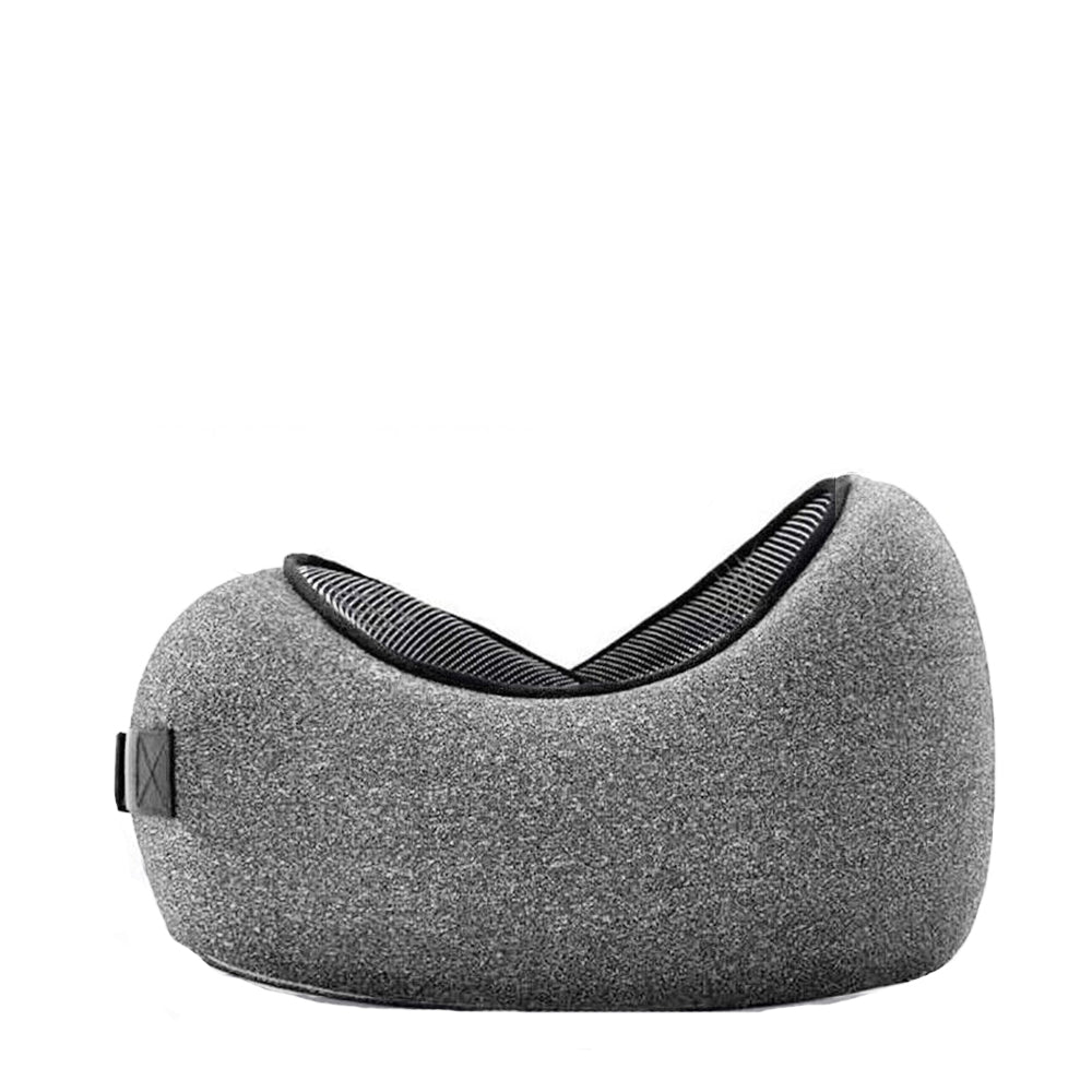 Neck Pillow for Travel Soft U Shaped Memory Foam Head Rest Cushion Grey