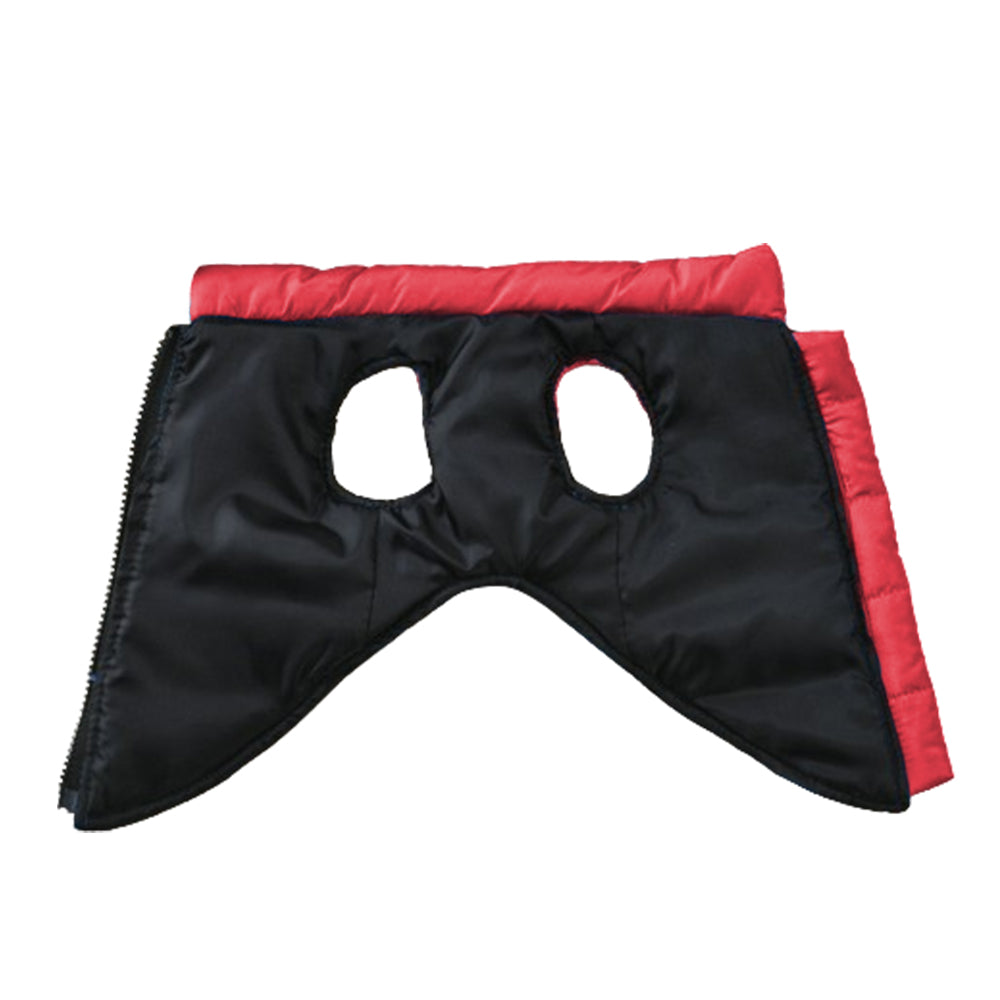 Dog Jacket Padded Pet Clothes with Zipper Warm Vest Coat Winter Red XL