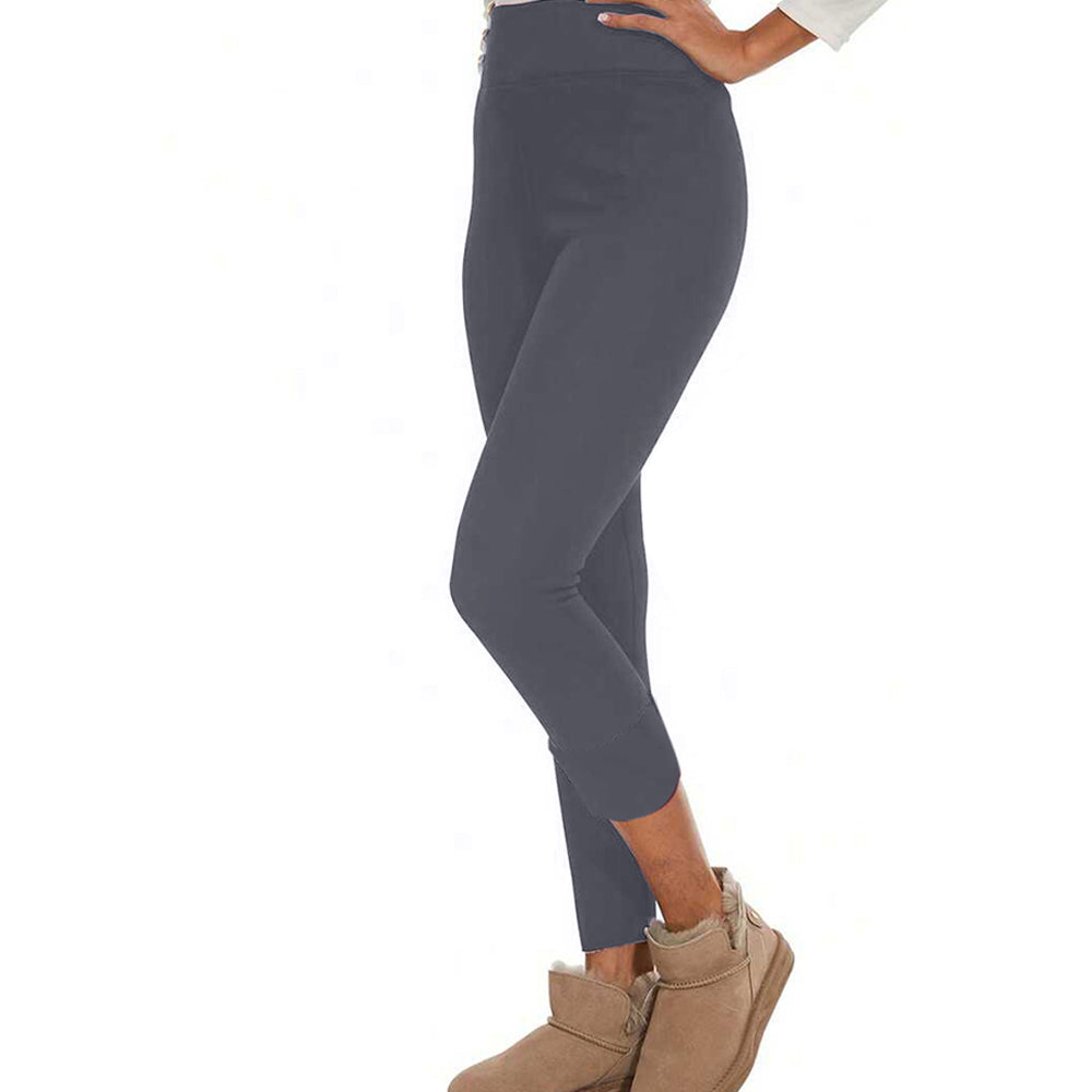 3Pcs Women's Fleece Lined Leggings Tummy Control Thermal Warm Stretchy Soft 4XL