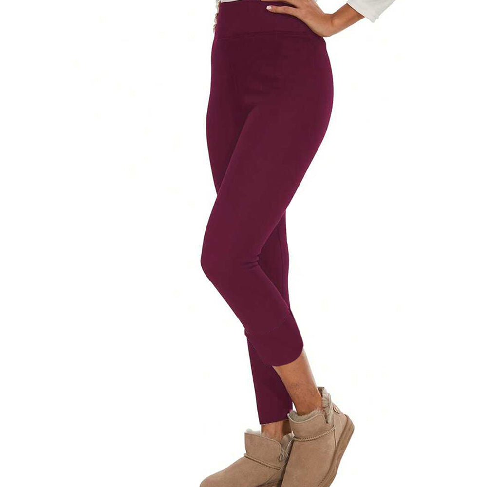 3Pcs Women's Fleece Lined Leggings Tummy Control Thermal Warm Stretchy Soft XL