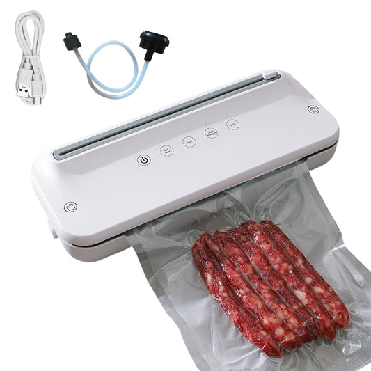 3-In-1 Kitchen Cordless Food Vacuum Sealer with 10Pcs Vacuum Seal Bags