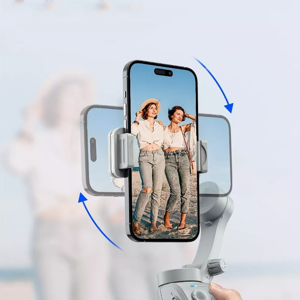 3-Axis Smartphone Gimbal Handheld Stabilizer Vlog Youtuber Smart Face Tracking